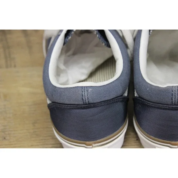 Vans unisex Old Skool canvas satin lace‎ up low top sneakers M8 W9.5 - Picture 8 of 16